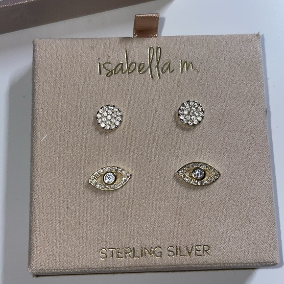 2 earrings Isabelle m. Streling silver - Picture 5 of 5